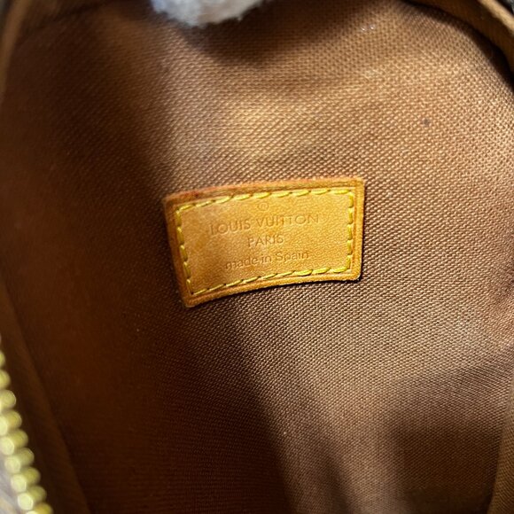Louis Vuitton Pochette Gange Monogram Crossbody Bag / Canvas Belt Bag